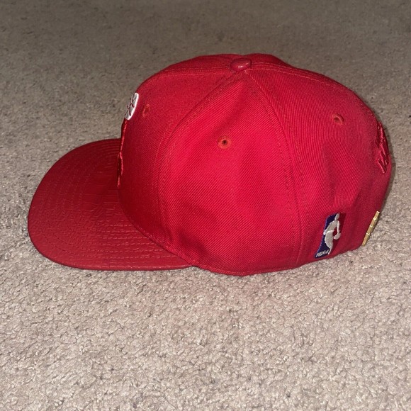 Washington Wizard Red Pro Standard Cap Faux Croc Brim - Picture 3 of 6